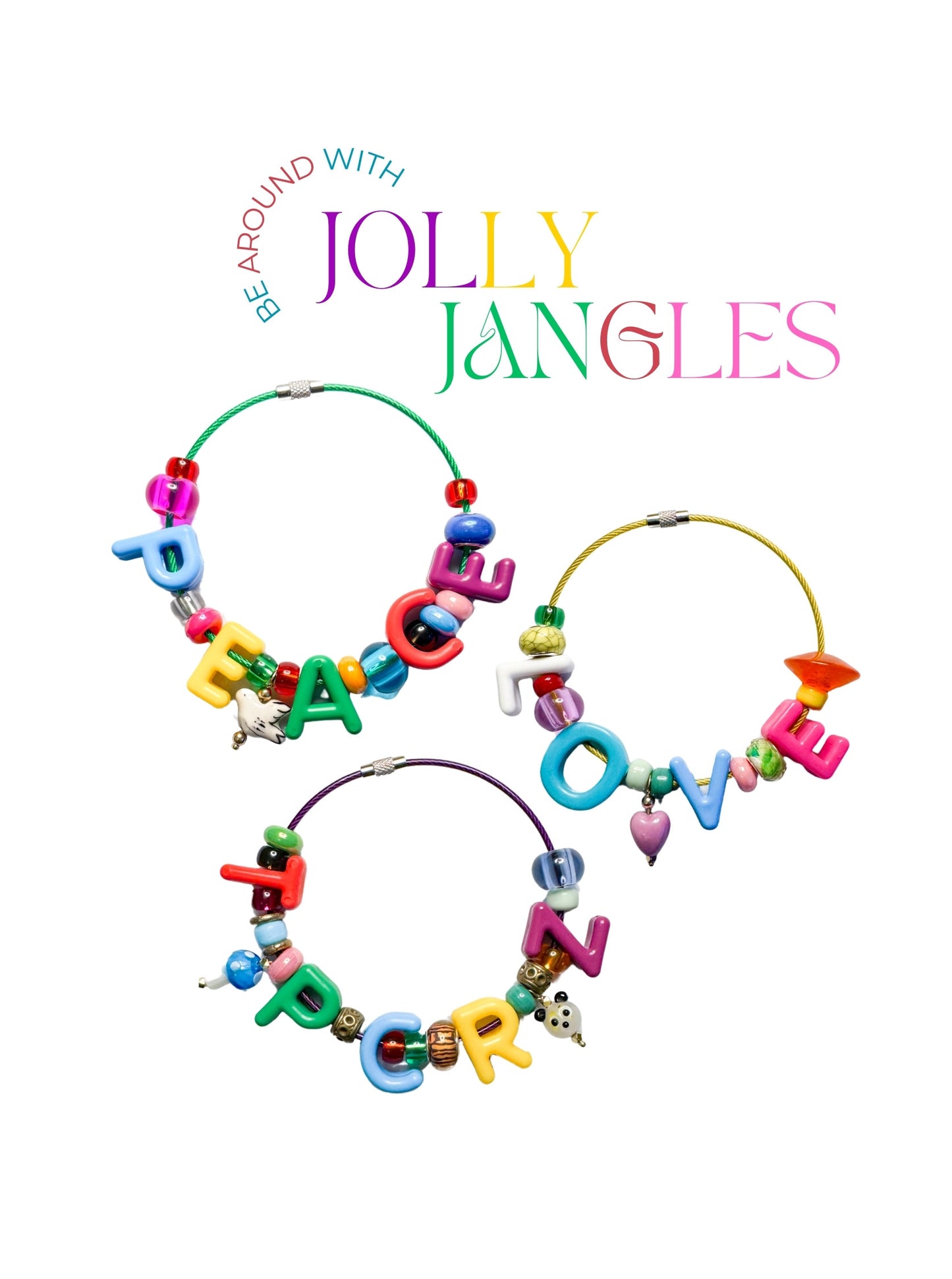 JOLLY JANGLES - with customizable letters (Size L)