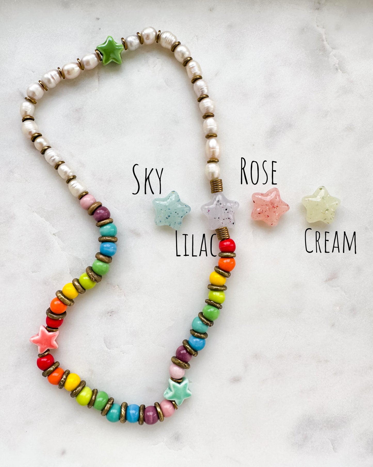 STELLA's rainbow - Necklace