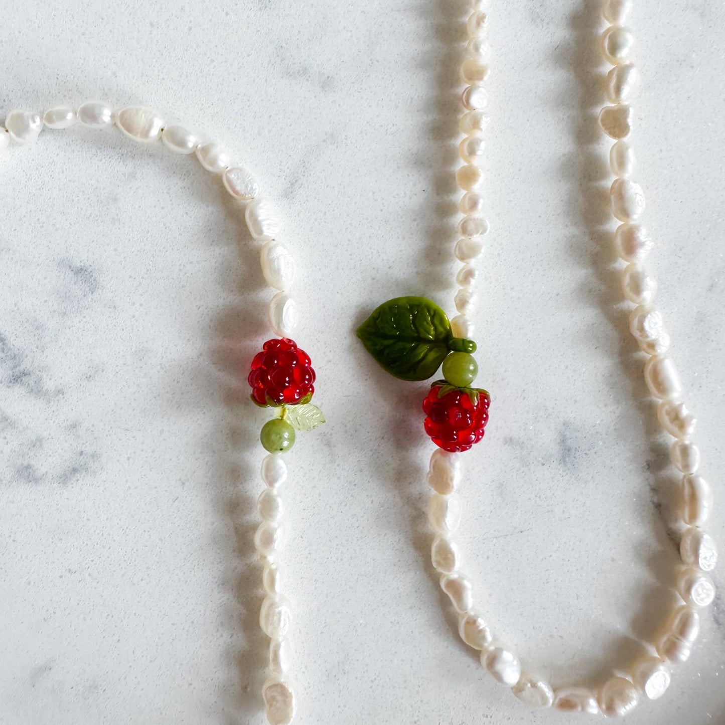 HIRAYA's Berry Pearly Necklace