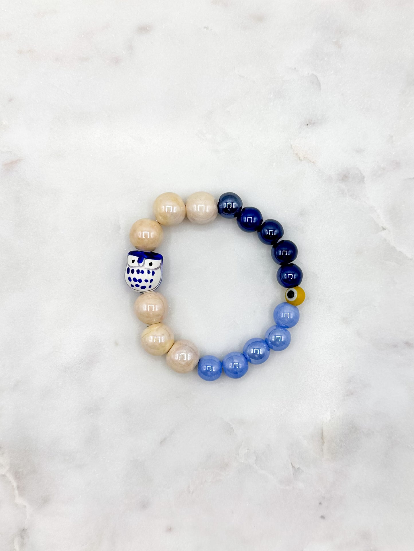 OLLI The Owl Bracelet - Blue