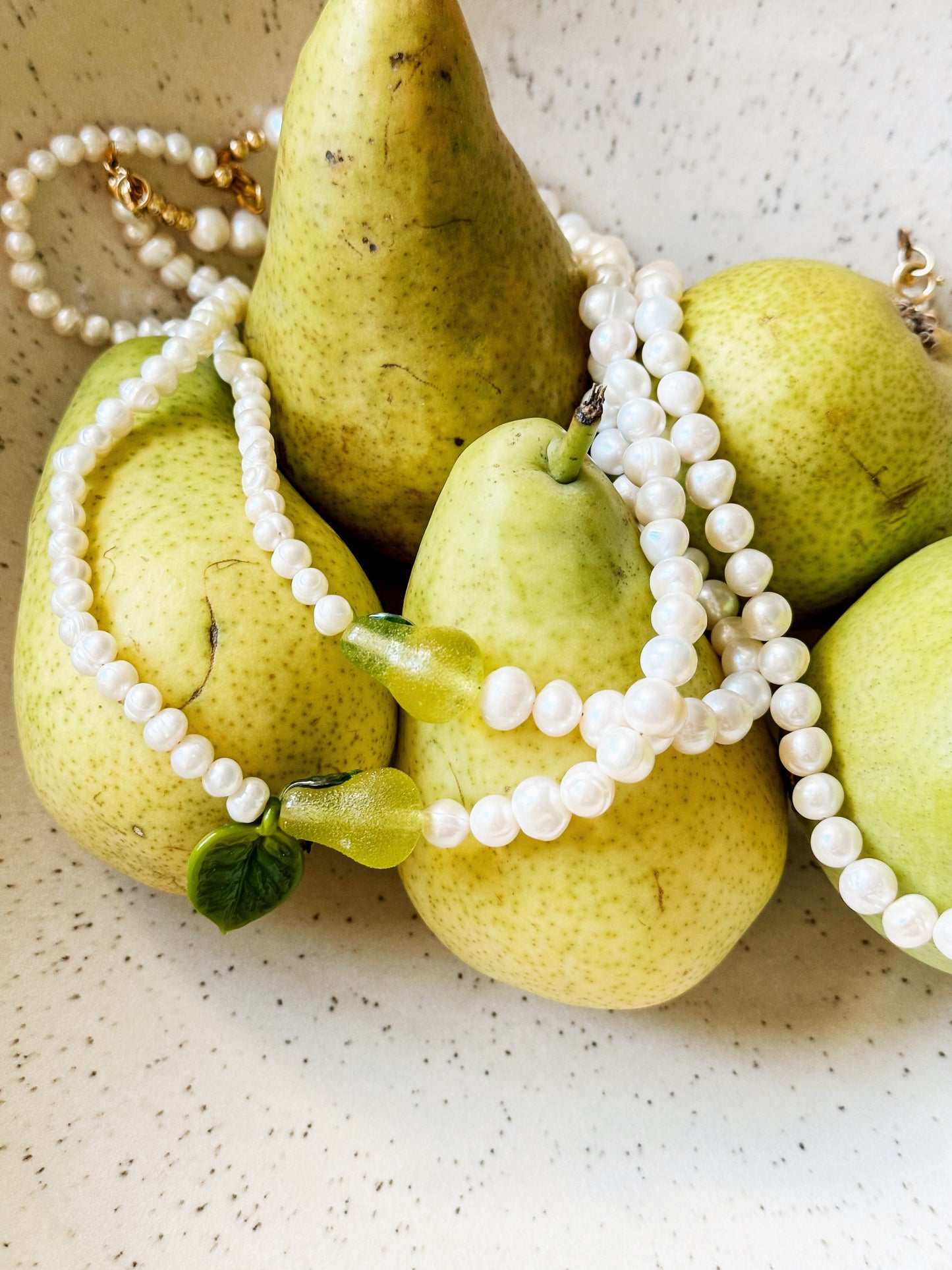 IRIS Pear Necklace